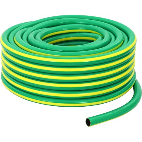Gartenschlauch 5-lagig Grün und Gelb 3 / 4'' 20 m PVC vidaXL
