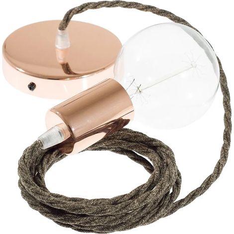 Lampada sospensione Creative Cables tn04 porcellana 50 cm (1/3)