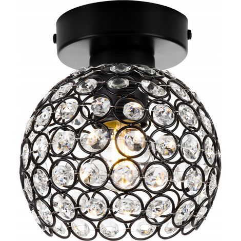 LÁMPARA DE TECHO LOFT BOLA DE CRISTAL LED