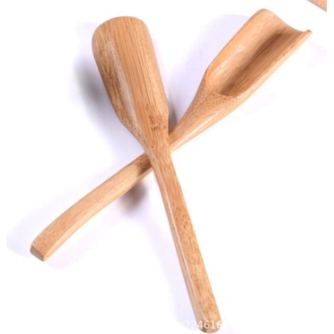 Cuillère À Thé En Bois - 17,5 cm - Pour Mesurer Thé Faux, Café En Poudre, Épices Sèches - Usage Cuisine Et Infusion - 1 Pièce (1/5)