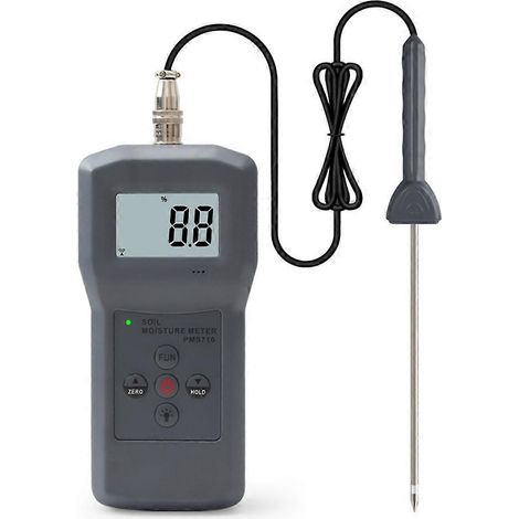 PMS710 Appareil portable de mesure de l'humidité du sol : analyseur d'humidité du sol pour béton, sable de rivière, terre et gypse (1/5)