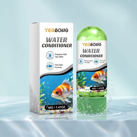 Purificateur d'eau pour aquarium - Nettoie les impuretés et clarifie l'eau des aquariums - Produit d'entretien et de purification quotidien - 40 g (1/5)