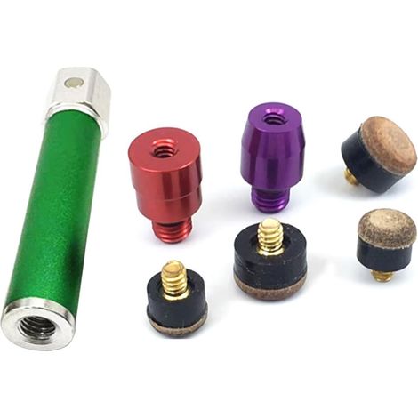 Kit d'outils de réparation de bosses de voiture avec stylo de nivellement en métal et tête de taraudage verte pour enlever les bosses (1/5)