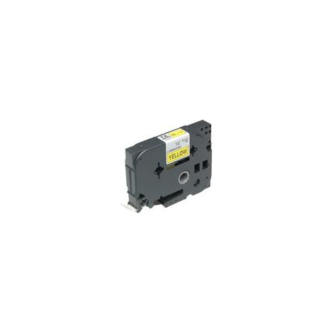 TZ-651 cinta para impresora de etiquetas Negro sobre amarillo