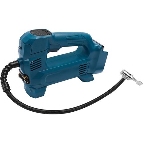 Inflador de neumáticos inalámbrico para baterías Makita de 18 V, bombas para coche y bicicleta, luces LED (pilas no incluidas) (1/4)