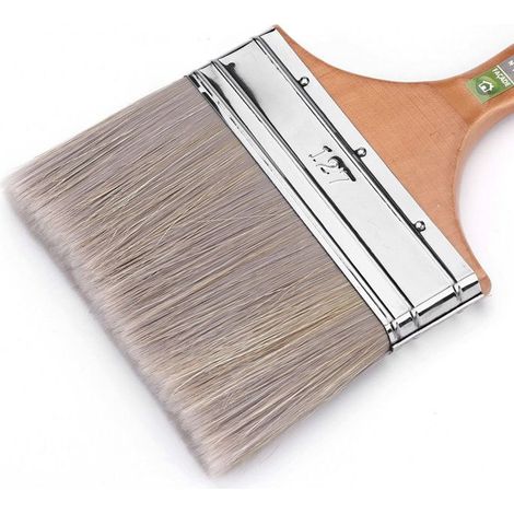 Spalter spécial façade 127mm – Manche bois pour peinture extérieure – Application facile sur surfaces rugueuses – AMT