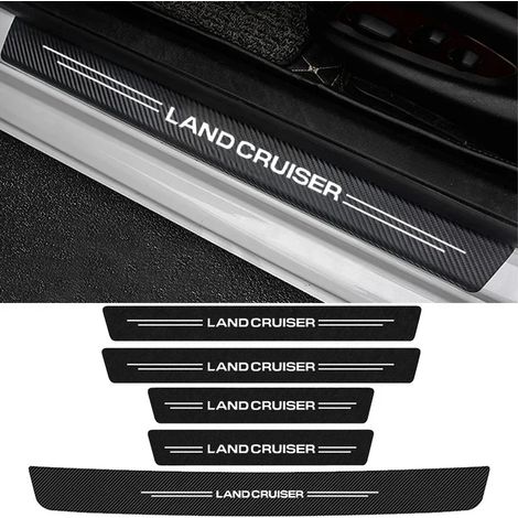 (5 pièces) Protections de seuil de porte, de coffre arrière et de pare-chocs arrière pour Land Cruiser 200 J200 LC200 100 J100 LC100 (1/4)