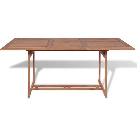 Maison Exclusive - Gartentish 180x90x75 cm Teak Massivholz