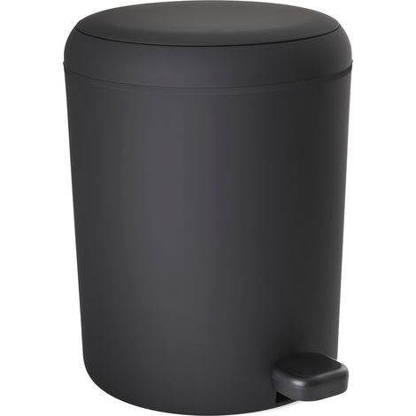 Cestino per rifiuti 5L AWD INTERNI 2012 acciaio nero (1/5)