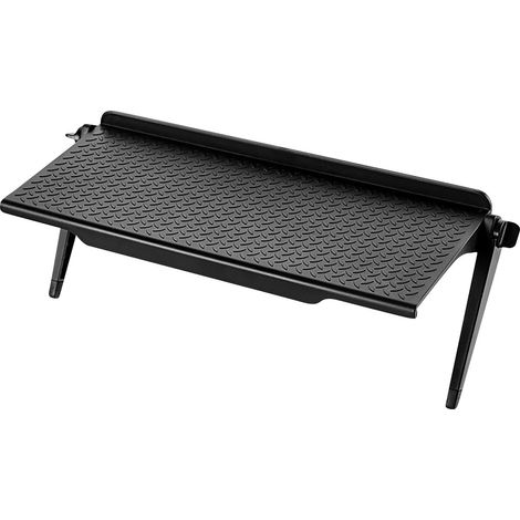 Organizzatore multifunzionale per schermo, supporto per computer, supporto TV in plastica, mensola da scrivania in metallo ventilato, rialzo regolabile per scrivania, utilizzabile per posizionare rout
