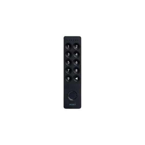 Clavier connecté Nuki Keypad 2 – Déverrouillage par empreinte digitale et code PIN – Installation sans câblage – Compatible avec serrures Nuki (1/3)