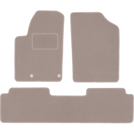 Alfombrillas velour beige para: Citroen Berlingo I kombivan, Multispace (1996-2010) (1/5)