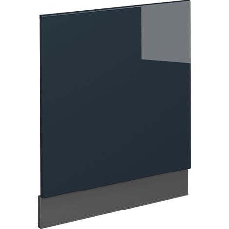 Mobili da cucina Fame-Line, Blu scuro lucido, 60 cm, Vicco