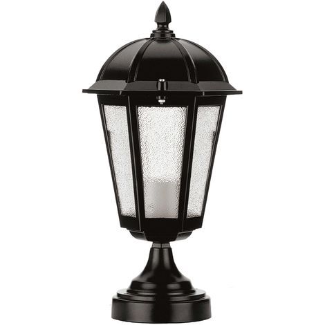 Borne classique BAMBO IP43 E27 70W 360mm Noir (1/3)
