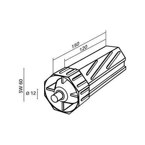 RADEMACHER Zubehör für Tor-/Rolllade Walzenkapsel 4030 (1/5)