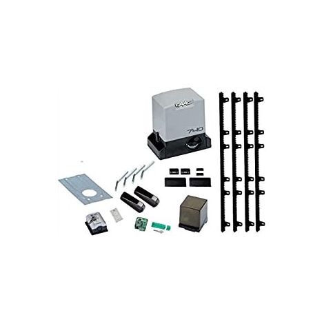 FAAC 740 KIT DELTA 2 CANCELLO SCORREVOLE PORTATA 500KG 230V + 4MT CREMAGLIERA