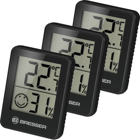 Indicatore di umidità Bresser 75688 temperatura umidità ambiente (1/4)