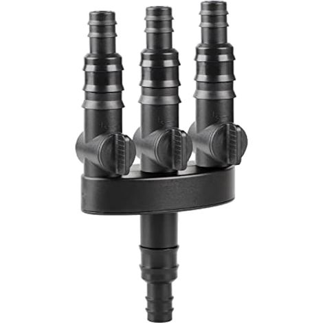 Répartiteur d'Eau 3 Voies 1/2" (13mm) et 3/4" (19mm) en ABS (1/5)