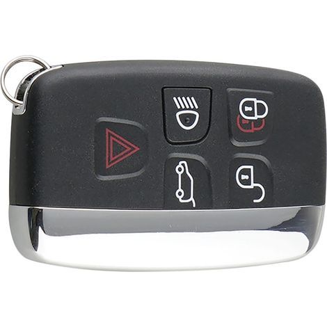 Schutzhülle für Smartkey, 5 Tasten, schwarz, Jaguar Land Rover