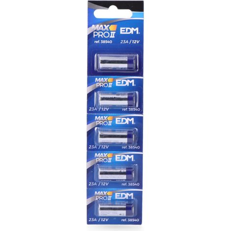EDM max-pro batteria alcalina 23a 12v telecomando ø10,3x28,5mm