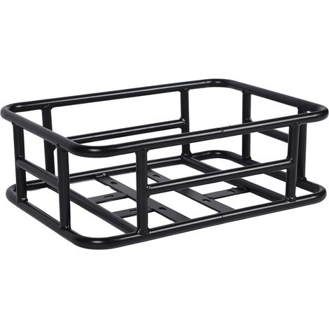 Panier Arrière Vélo en Fer – Grand Capacité, Installation Facile pour Vélos et Vélos Électriques, Rangement Multifonctionnel (1/5)