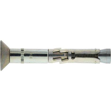 Cheville métallique charges lourdes TRIGA Z XTREM TF avec vis tête fraisée - Boîte de 25 - M10 - Diamètre de perçage : 15 mm - Épaisseur maximale pièce à fixer : 27 mm - SPIT