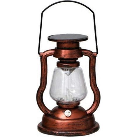 Solar Powered Hanging Lantern - Outdoor Garden Decoration Candle Light (1/5)