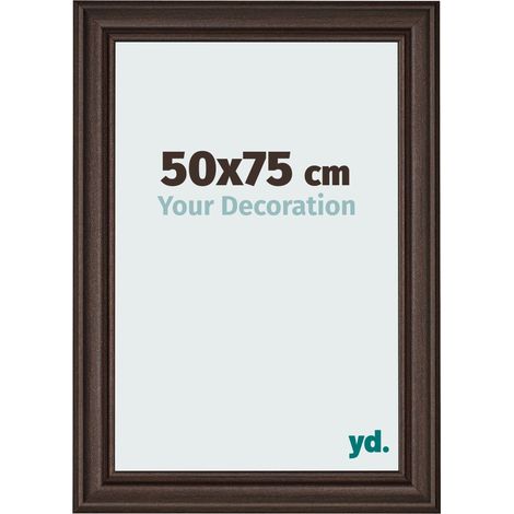 yd. - Cadre photo 50x75 - Chene Fonce - MDF - Lazio