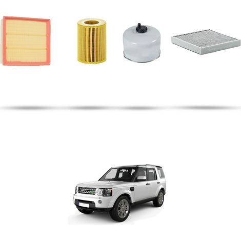 Kit tagliando 4 filtri compatibile con Land Rover Discovery 4 (LR4) 3.0 TDV6 200kw dal 2009 (1/5)