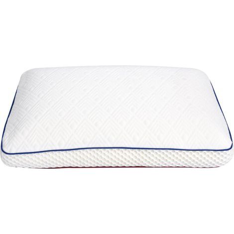 Oreiller en mousse à mémoire de forme, oreiller orthopédique double face chaud et rafraîchissant, fournitures de chambre à coucher à domicile (1/5)