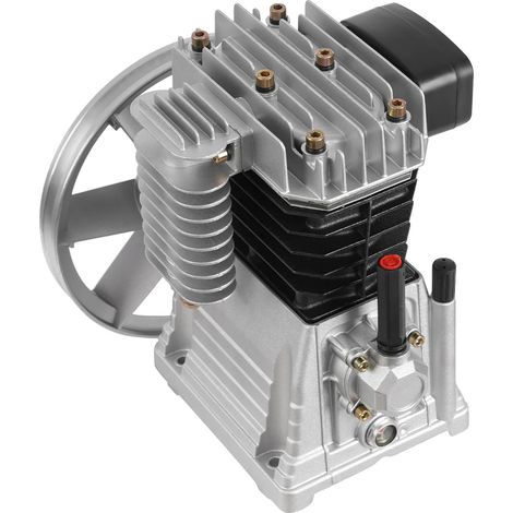 Compresseur d'air, Débit de 66 GPM, Pression de 0,8 MPa, Argent (1/2)