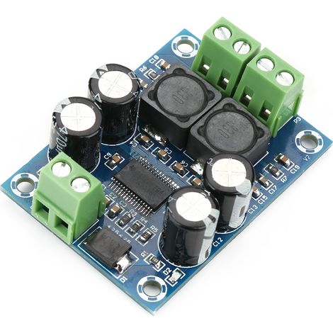 Mini-Verstärkerplatine TPA3118, digitales Audio-Leistungsverstärkermodul, 60 W, DC 10–24 V (1/5)