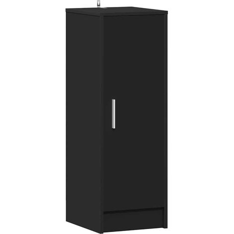 Maison Exclusive - Scarpiera Nera 32x35x92 cm in Truciolato (1/5)