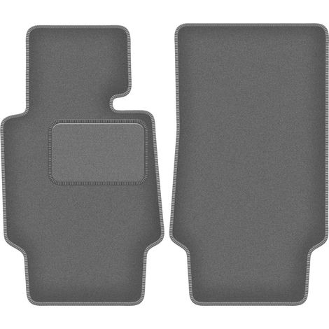 Alfombrillas delanteras para BMW Z8 0 (2000-2003) color grafito. (1/5)