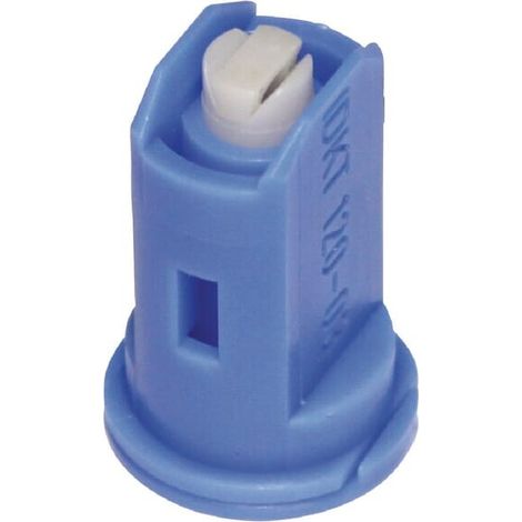 Tobera anti-deriva venturi doble chorro plano IDKT 120掳 03 azul cer谩mica Lechler LECHLER IDKT12003C