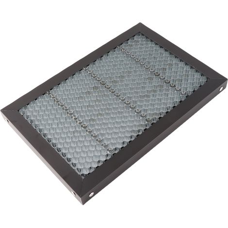 Plateau de coupe laser nid d'abeille 300x200x22mm en fer noir pour graveur CNC diode CO2 (1/5)