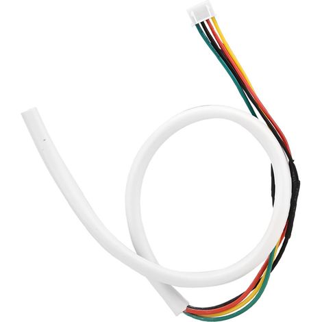 Câble souple cuivre blanc 4x0,5mm² 30m pour système de sécurité et interphone vidéo (1/5)