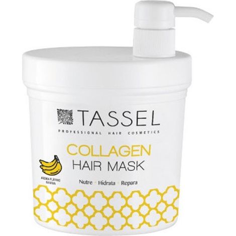 Maschera capillare Eurostil Tassel 1 L Banana