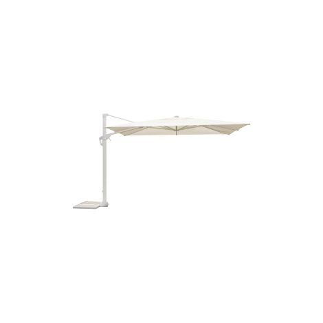 Ombrellone Tennessee 3X4 Mezza Base Bianco Moia