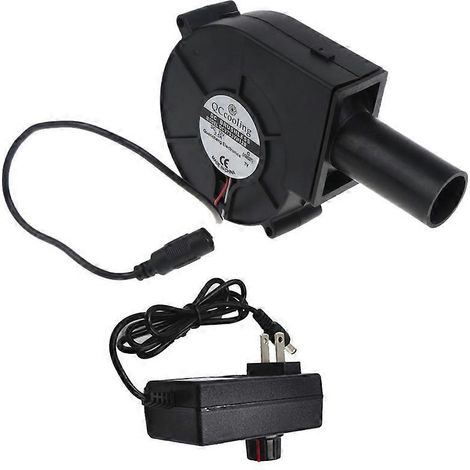 Souffleur d'air pour barbecue 110V/220V, ventilateur de grillade pour bois, cuisson en extérieur, pique-nique, poêle à bois, air pulsé portable.