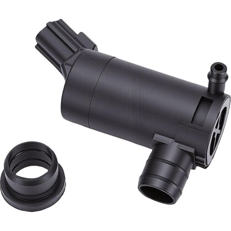 Front Windshield Washer Pump Compatible with Crown Victoria 2000-2011, Escape 2001-2007, E-150 2008-2014, E-250 2008-2014 Plus, Part Number 8C3417664AA F7C617664AB (1/5)