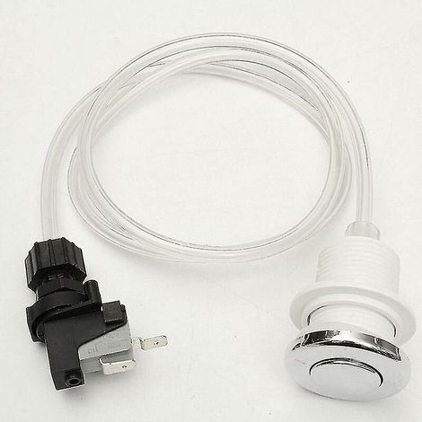 16a Interrupteur à bouton-poussoir marche/arrêt pour baignoire et spa Kit de tubes d'air (1/4)
