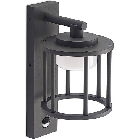Wandleuchte außen "Berenike" aus Aluminium mit Bewegungsmelder von Lucande (1/5)