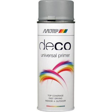 MOTIP Deco Spray Primer Grey 400ml (1/3)