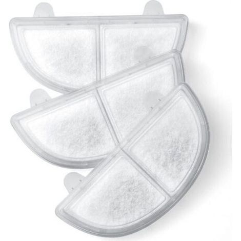 Lot de 3 filtres de rechange pour fontaine à eau pour chat et chien (1/3)