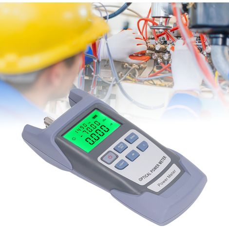 Le kit d'outils pour fibres optiques comprend le wattmètre optique DXL-40D. (1/5)