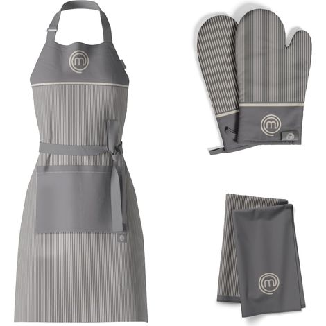 Lot de Torchon Cuisine, Tablier Cuisine et Gants Four/Maniques (1/5)