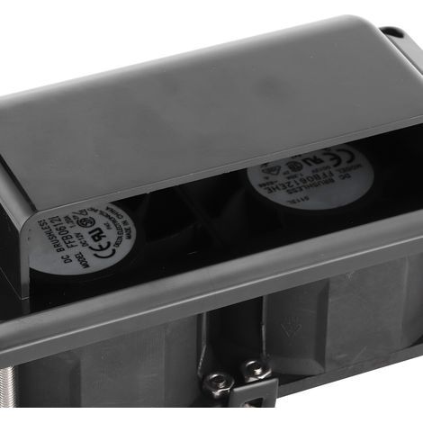 Ventilateur d'air latéral 12V blanc pour camping-car, caravane, bateau et yacht - Ventilation et extraction (1/5)