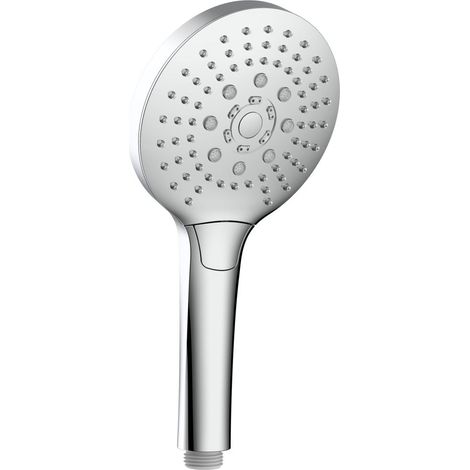 Primaster Handbrause 3 Strahlarten Water Splash chrom-weiß wassersparend Handbrause (1/3)