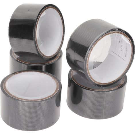 Rouleau de 5 rouleaux de ruban adhésif de réparation pour moustiquaire, ruban en maille acrylique anti-insectes pour cour (1/5)